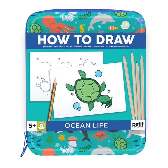 How to Draw Ocean Life, (Paperback)