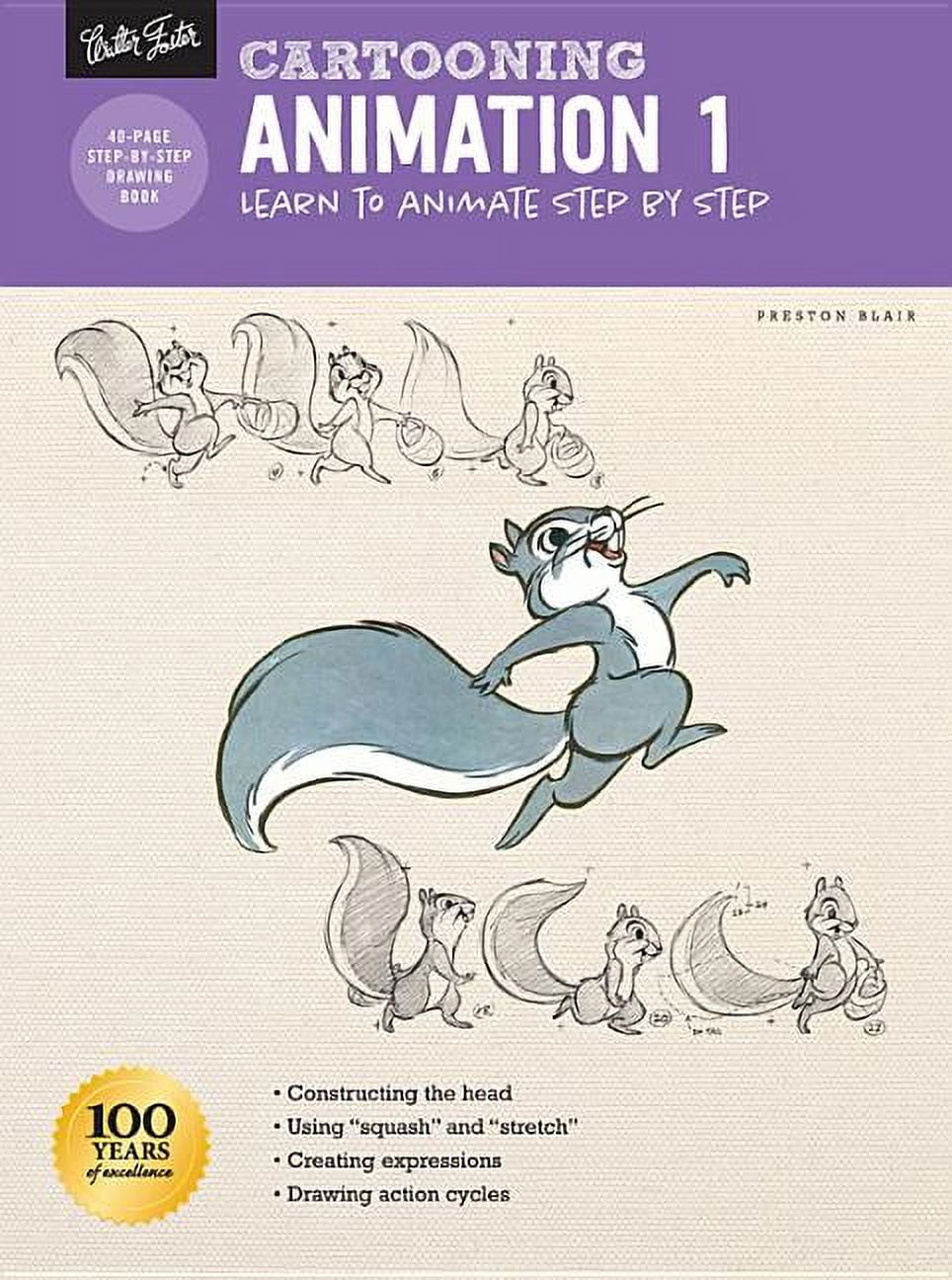 How to Draw & Paint Cartooning Animation 1 with Preston Blair Learn