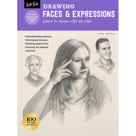 How to Draw & Paint Drawing: Faces & Expressions: Learn to Draw Step by Step, (Paperback)