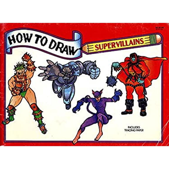 Pre-Owned How to draw supervillains (Loose Leaf) 1561563307 9781561563302
