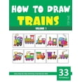 thumbnail image 1 of How to Draw Trains for Kids - Volume 1, (Paperback), 1 of 1