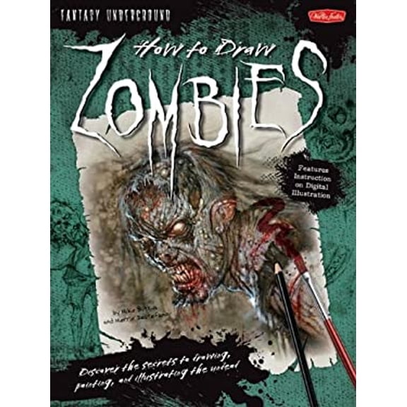 Pre-Owned How to Draw Zombies (Fantasy Underground) (Unknown) 1936309637 9781936309634