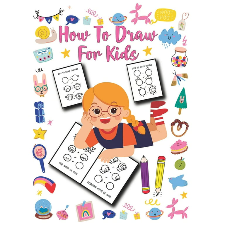 Drawing for kids 6 - 8 (Learn to draw - Cartoons): This book