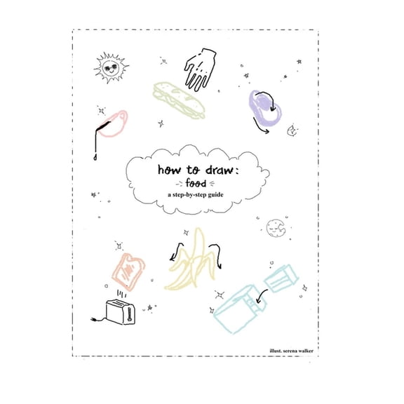 How to Draw: how to draw: food: a step-by-step guide (Paperback)