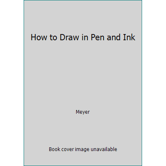 Pre-Owned How to Draw in Pen and Ink (Unknown) 0025845209 9780025845206