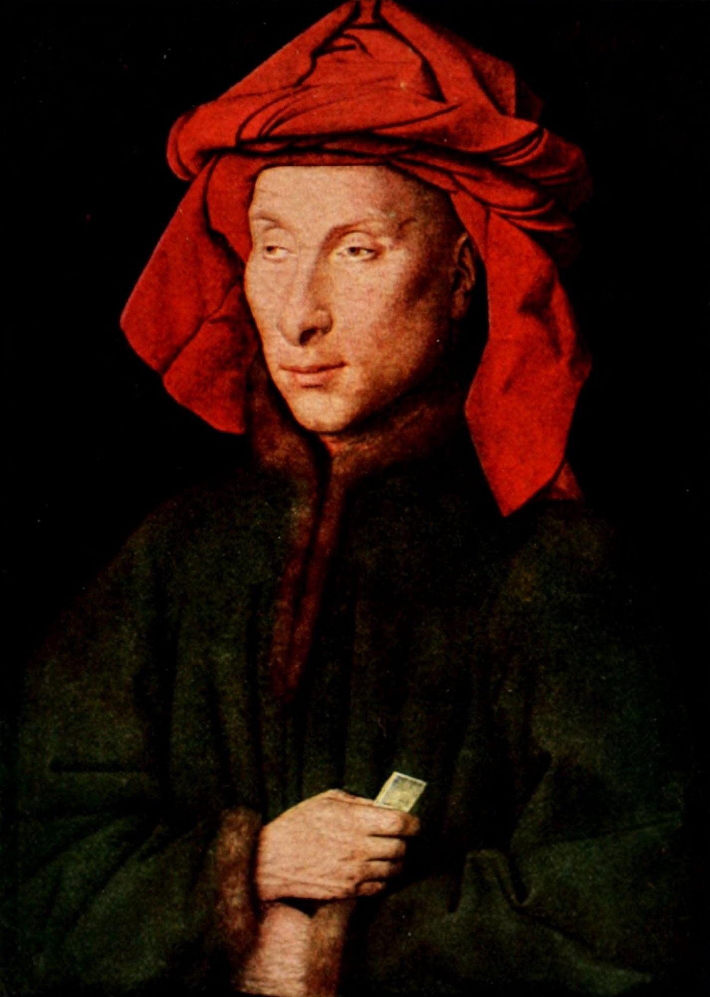 How to Enjoy Pictures 1914 Jean Arnolfini Canvas Art - Jan Van Eyck (18 x 24)