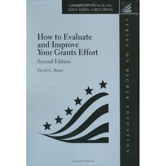 Pre-Owned How to Evaluate and Improve Your Grants Effort (Edition 2) (Hardcover)