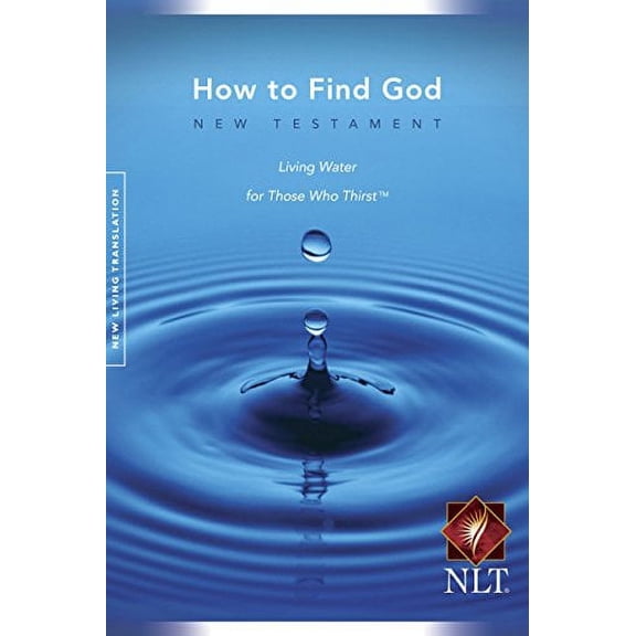 Pre-Owned New Living Translation - New Testament: How To Find God by New Living Translation (Paperback), Religion