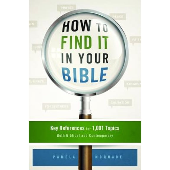 Pre-Owned How to Find It in Your Bible: Key References for 1,001 Topics Both Biblical and Contemporary (Paperback) 1616269162 9781616269166