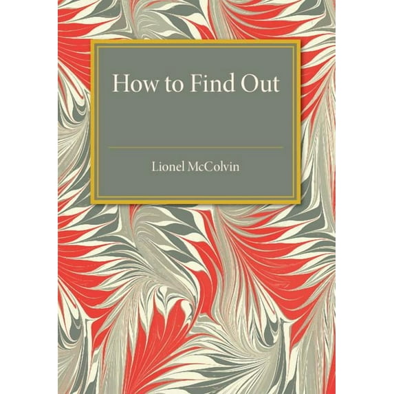 How to Find Out, (Paperback)