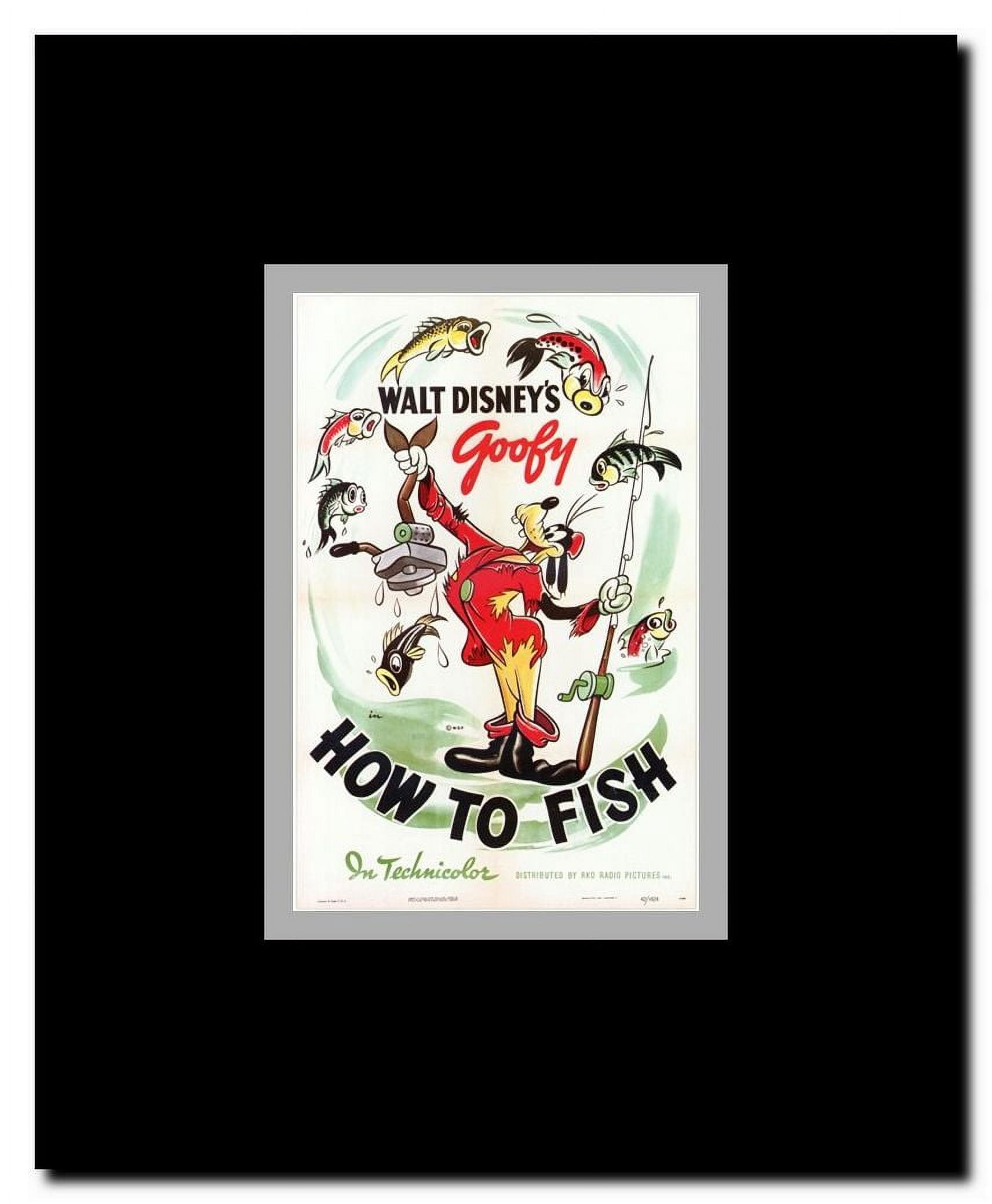 How to Fish Framed Movie Poster