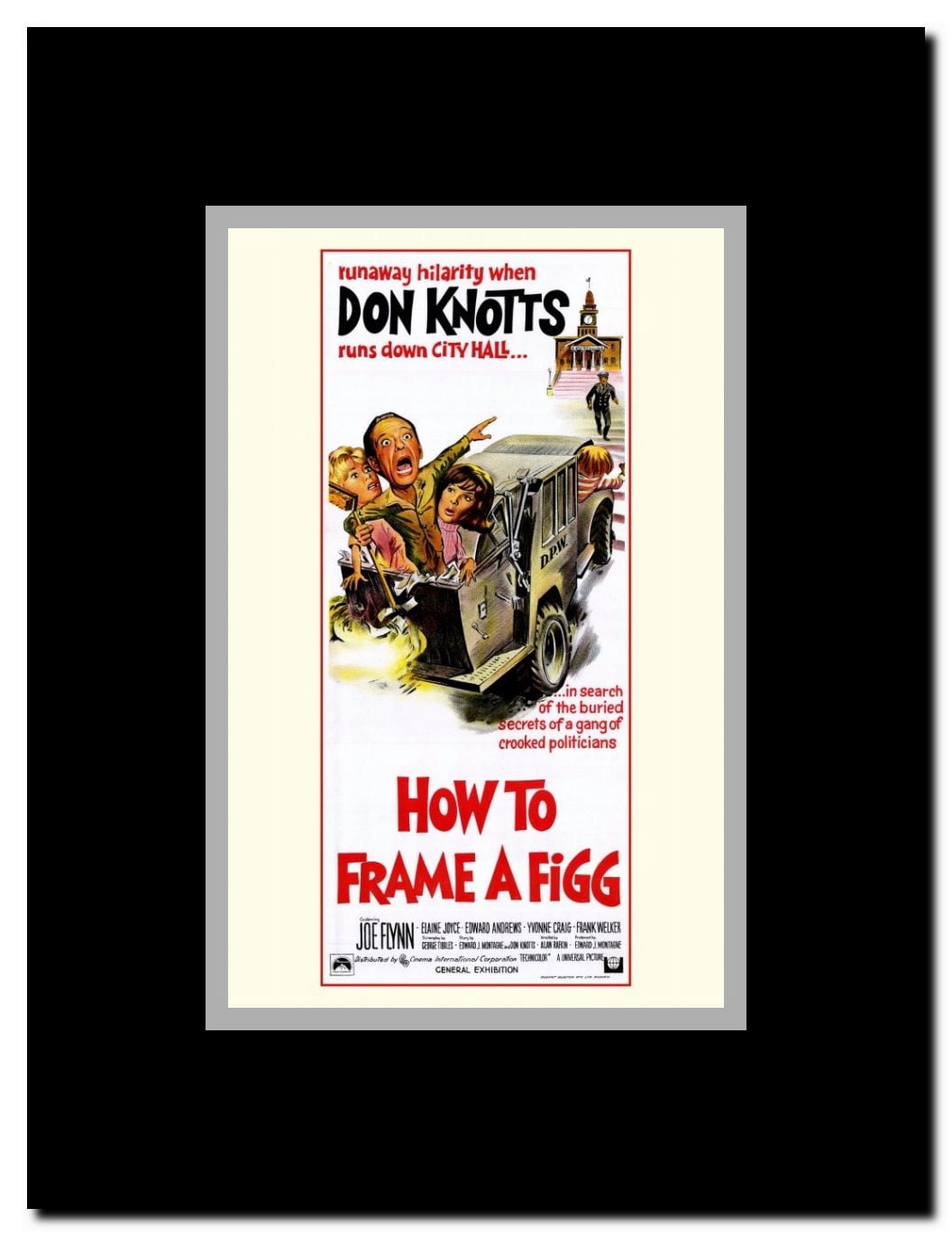 How to Frame a Figg Framed Movie Poster