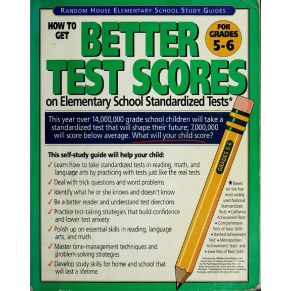 Pre-Owned How to Get Better Test Scores on Elementary School Standardized Tests 9780679821090 Used