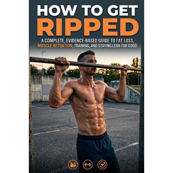 How to Get Ripped: A Complete, Evidence-Based Guide to Fat Loss, Muscle Retention, Training, and Staying Lean for Good, (Paperback)
