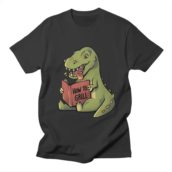 How to Grill - Funny Cute Dino Gift EduEly Studio