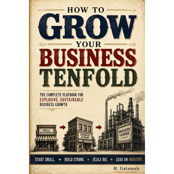 How to Grow Your Business Tenfold: The Complete Playbook for Explosive Expansion, Scalable Systems, and Sustainable Lead, (Paperback)
