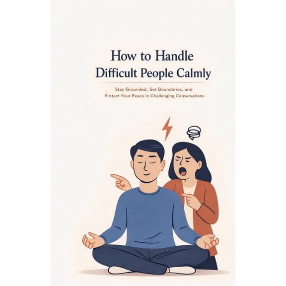 How to Handle Difficult People Calmly: Stay Grounded, Set Boundaries, and Protect Your Peace in Challenging Conversation, (Paperback)