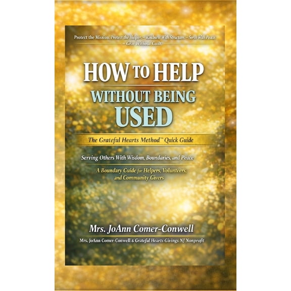 How to Help Without Being Used: The Grateful Hearts Method(TM) Quick Guide, (Paperback)