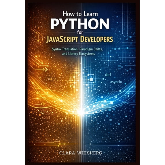 How to Learn Python for JavaScript Developers: Syntax Translation, Paradigm Shifts, and Library Ecosystems, (Paperback)