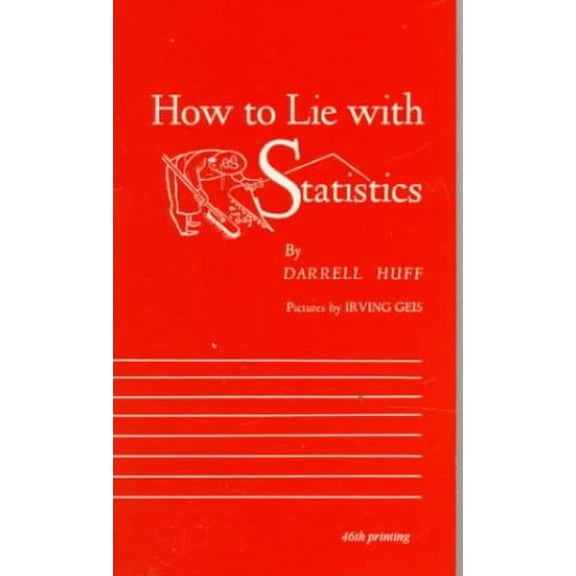 Pre-Owned How to Lie with Statistics (Paperback) 039309426X 9780393094268