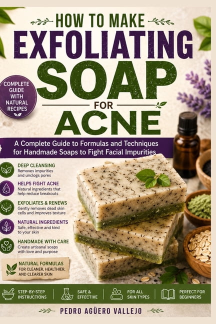 How to Make Exfoliating Soap for Acne: Complete Guide to Handmade Soap Formulas and Techniques to Help Fight Facial Impu, (Paperback)