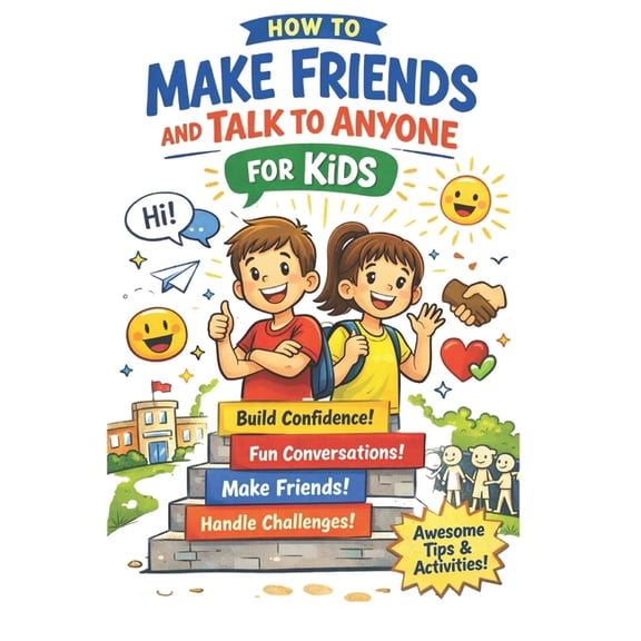 How to Make Friends and Talk to Anyone for Kids: A Fun Guide to Building Confidence, Starting Conversations, and Making , (Paperback)