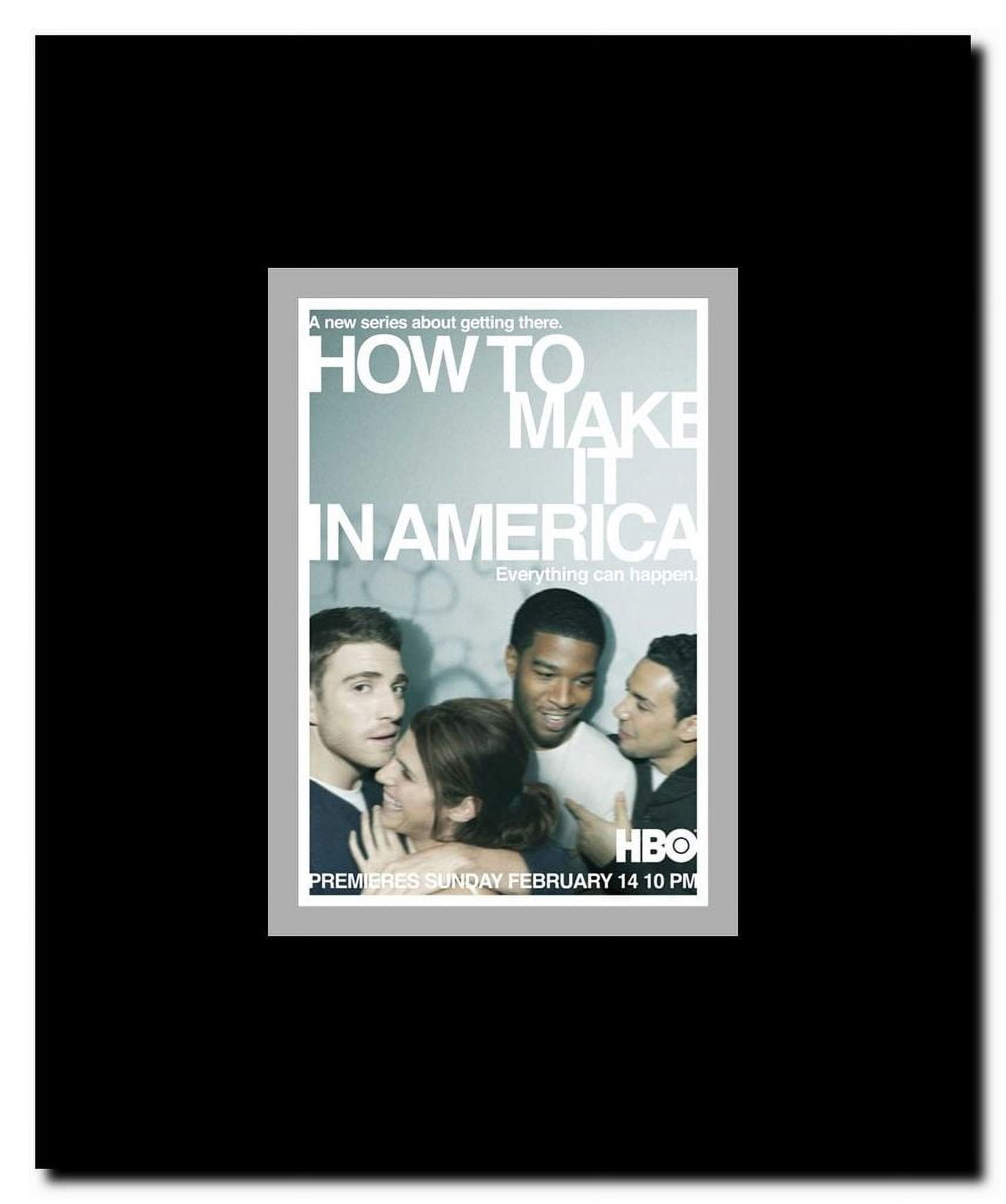 How to Make It in America Framed Movie Poster