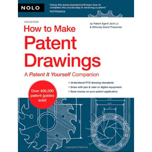 Pre-Owned How to Make Patent Drawings: A Patent It Yourself Companion (Paperback) 1413306535 9781413306538