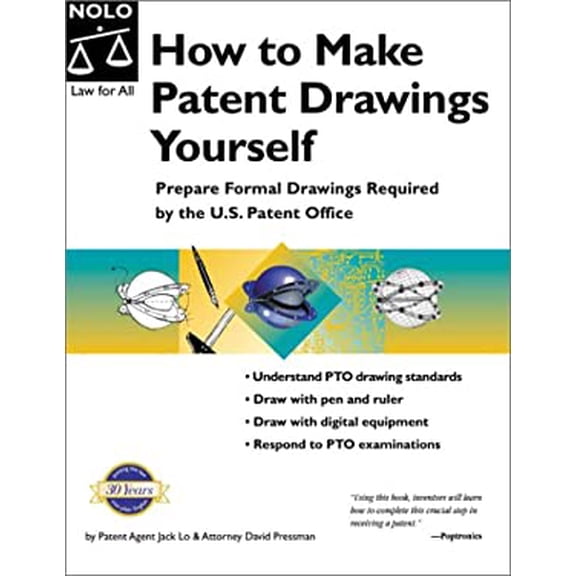 Pre-Owned How to Make Patent Drawings Yourself: Prepare Formal Drawings Required by the U.S. Patent Office (Paperback) 0873377885 9780873377881
