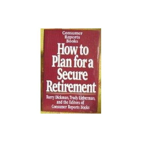Pre-Owned How to Plan for a Secure Retirement Hardcover
