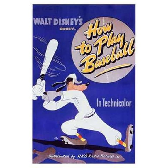 How to Play Baseball Movie Poster (11 x 17)