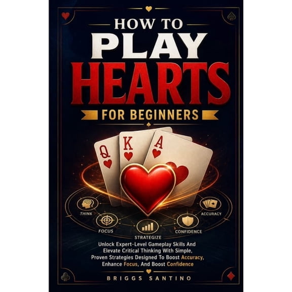 How to Play Hearts for Beginners: Unlock Expert-Level Gameplay Skills And Elevate Critical Thinking With Simple, Proven , (Paperback)