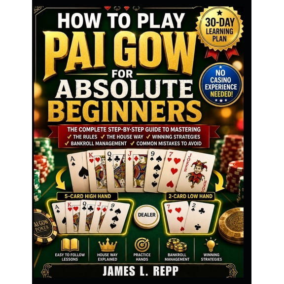 How to Play Pai Gow for Absolute Beginners: A Step By Step Guide To Learning The Rules, Hand Rankings, The House Way, Wi, (Paperback)