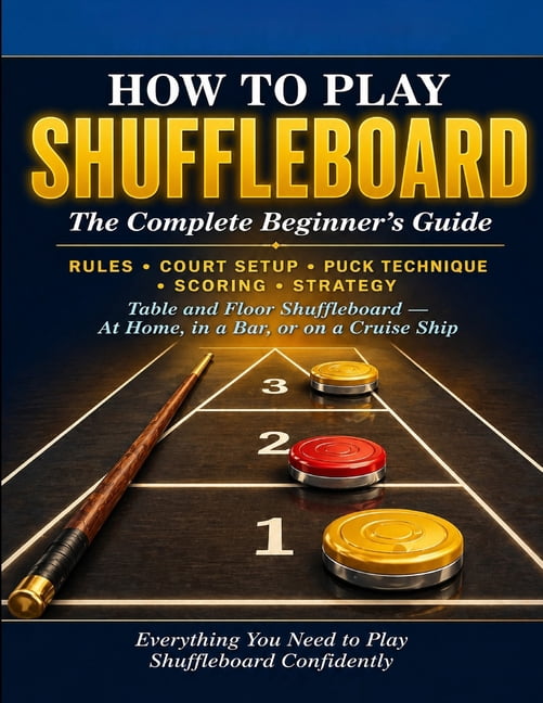 How to Play Shuffleboard: The Complete Beginner's Guide: Rules, Court Setup, Puck Technique, Scoring, Strategy, and Ever, (Paperback)