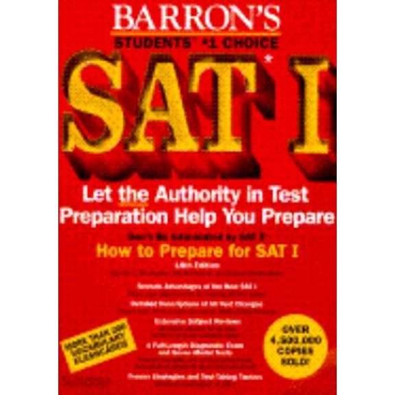 Pre-Owned How to Prepare for SAT I (Paperback) 0812018567 9780812018561
