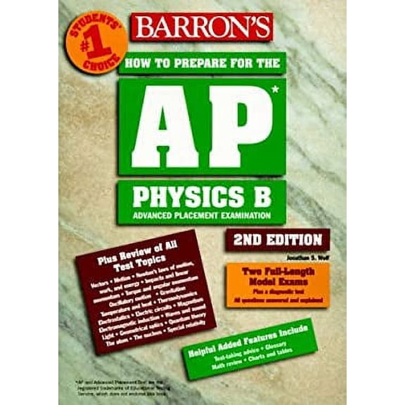 Pre-Owned How to Prepare for the AP Physics B 9780764104756 Used