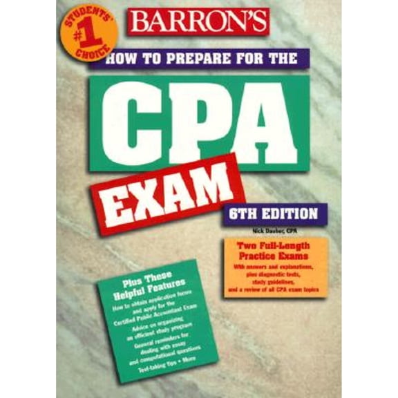 Pre-Owned How to Prepare for the Certified Public Accountant Exam (Paperback) by Nick Dauber