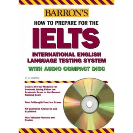 Pre-Owned Barron s IELTS with Audio CD: International English Language Testing System (Paperback) 0764179357 9780764179358