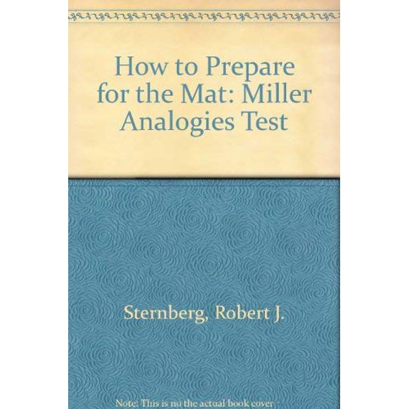 Pre-Owned How to Prepare for the Mat: Miller Analogies Test (Barron's How to Prepare for the MAT), 9780812017762, 0812017765, Paperback, 6th edition