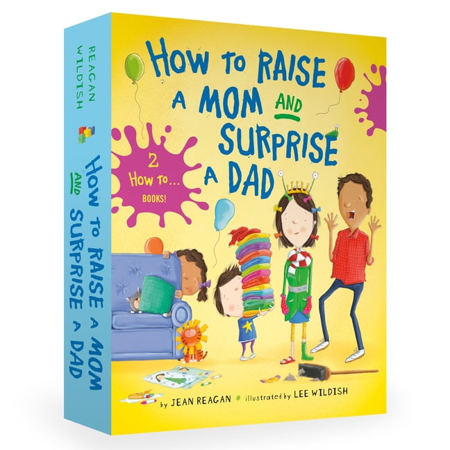 How to Raise a Mom and Surprise a Dad Board Book Boxed Set -- Jean Reagan