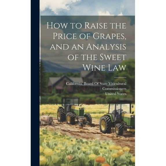 How to Raise the Price of Grapes, and an Analysis of the Sweet Wine Law (Hardcover)