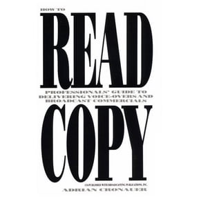 Pre-Owned How To Read Copy: Professionals' Guide to Delivering Voice-Overs and Broadcast Commercials (Hardcover) 0929387147 9780929387147