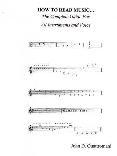Reading Instruments HOW TO READ MUSIC: The Complete Guide For All Instruments And Voice ...