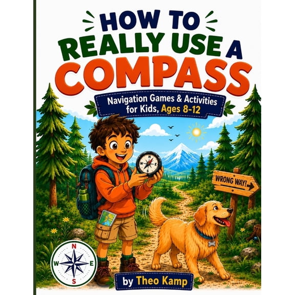 How to Really Use a Compass: Navigation Games & Activities for Kids, Ages 8-12, (Paperback)