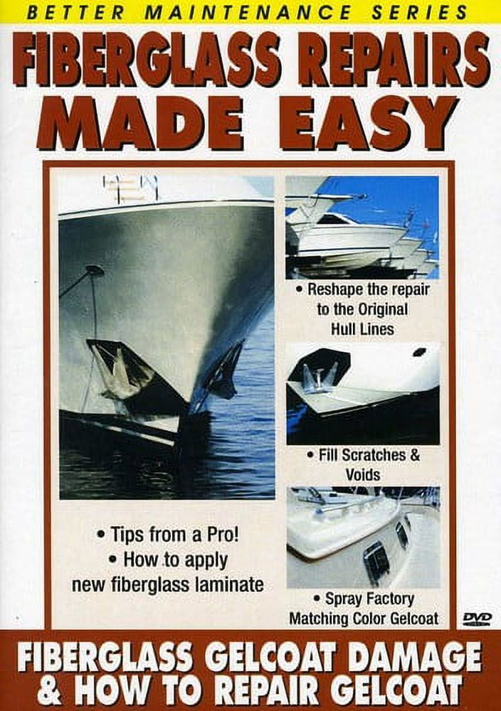 How to Repair Gelcoat & Gelcoat Damage Fiberglass (DVD)