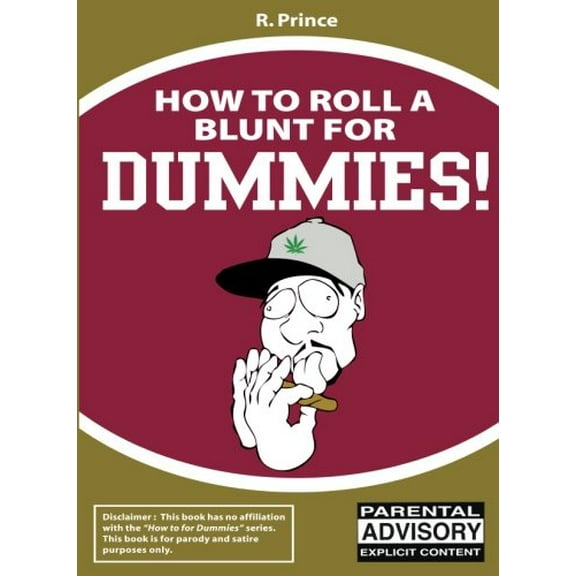 Pre-Owned How to Roll a Blunt for Dummies Paperback