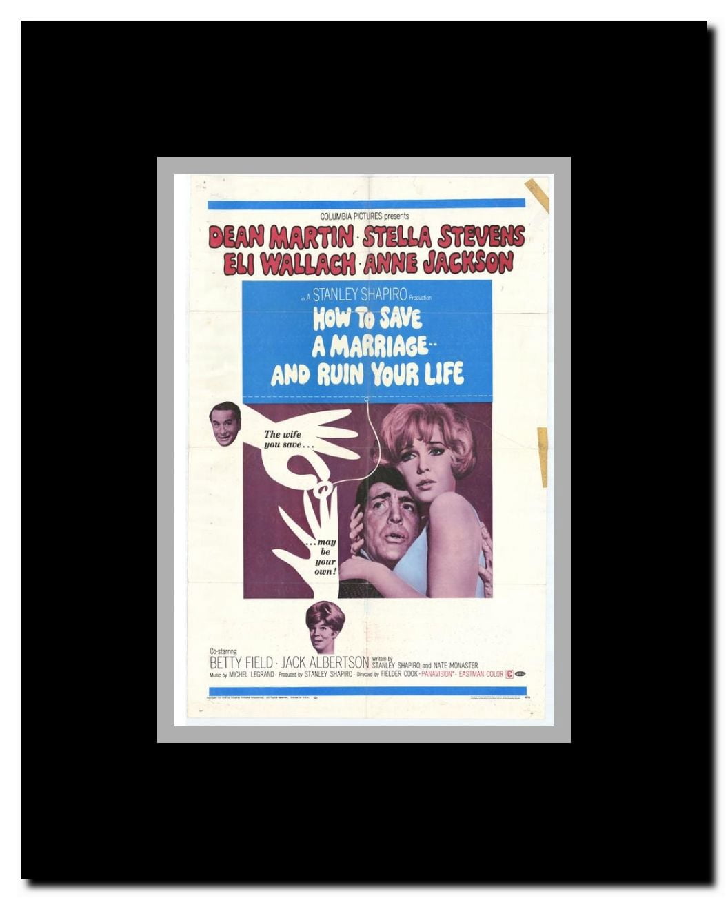 How to Save a Marriage and Ruin Your Life Framed Movie Poster