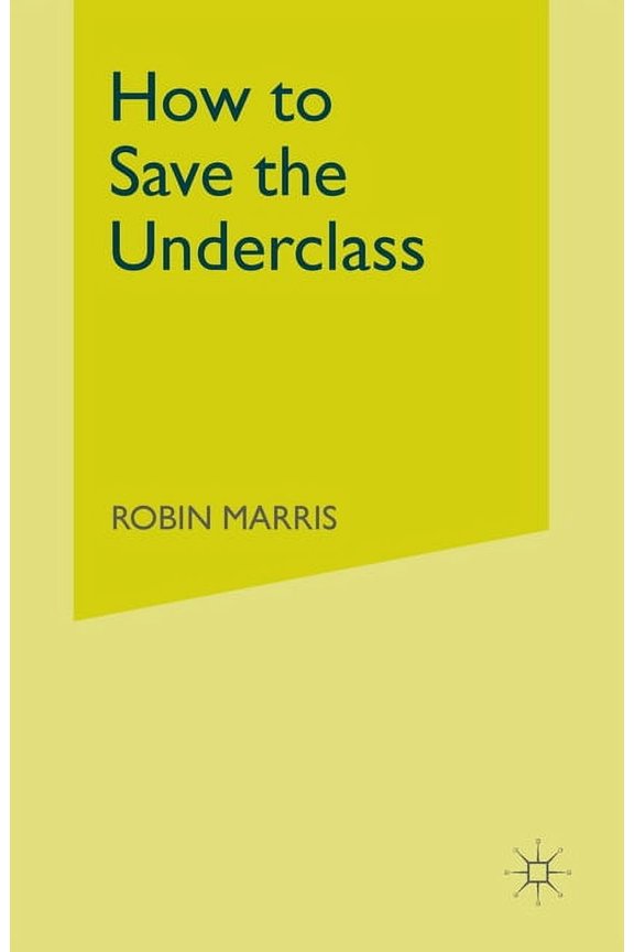 How to Save the Underclass, (Paperback)