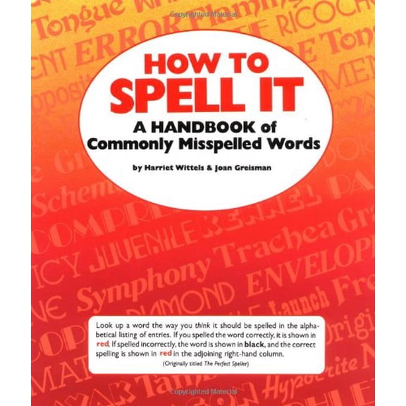 Pre-Owned How To Spell It (Clear and Simple) (Paperback) 0448147564 9780448147567