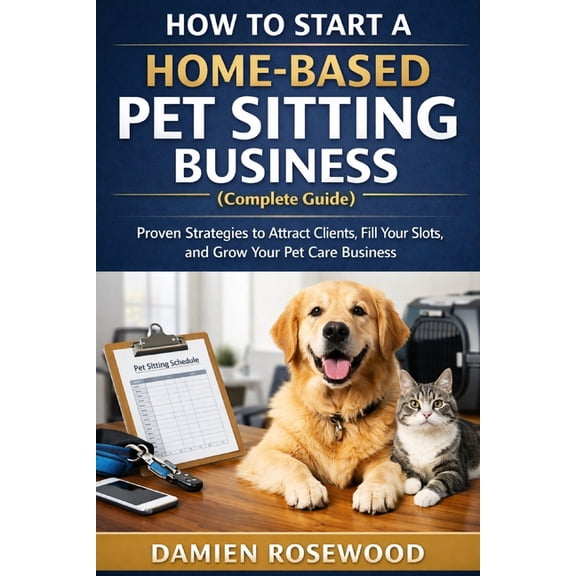 How to Start a Home-Based Pet Sitting Business (Complete Guide): Proven Strategies to Attract Clients, Fill Your Slots, , (Paperback)